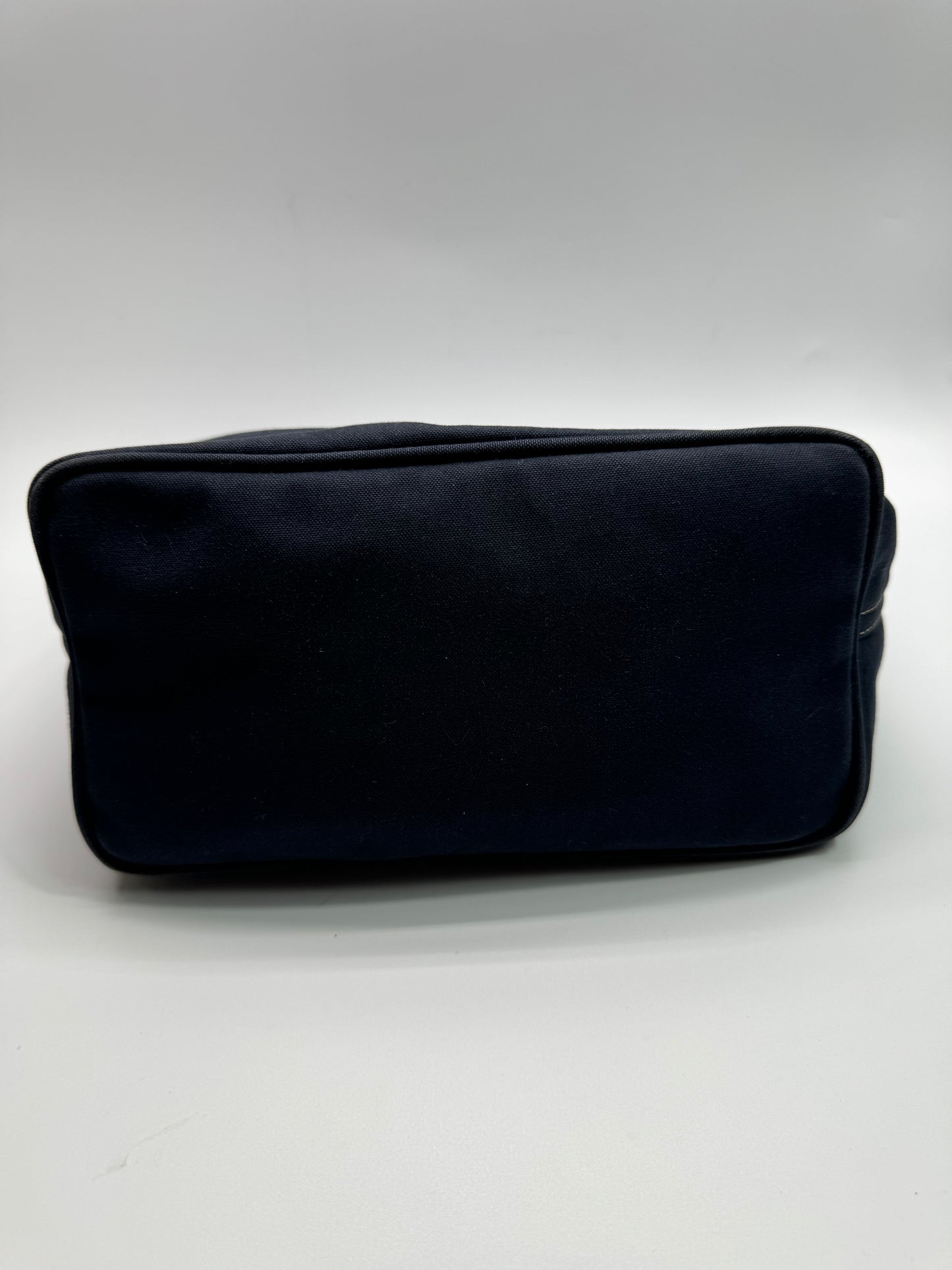 Authentic Fendi Navy Blue Denim Shoulder Bag